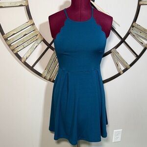 Dark Teal Sleeveless Dress